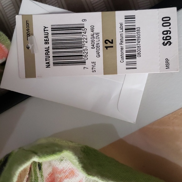 JM COLLECTION Linen Blouse Jacket - Picture 10 of 11